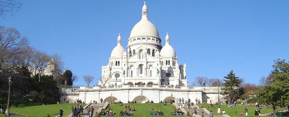 Sacré Coeur, Montmartre (Paris, FRANCE)